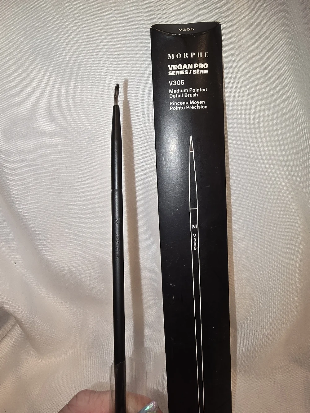 Morphe V305 Precision Pointed Detail Brush - Black